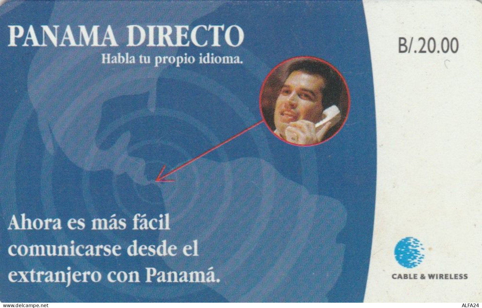 PHONE CARD PANAMA (E75.11.4 - Panama