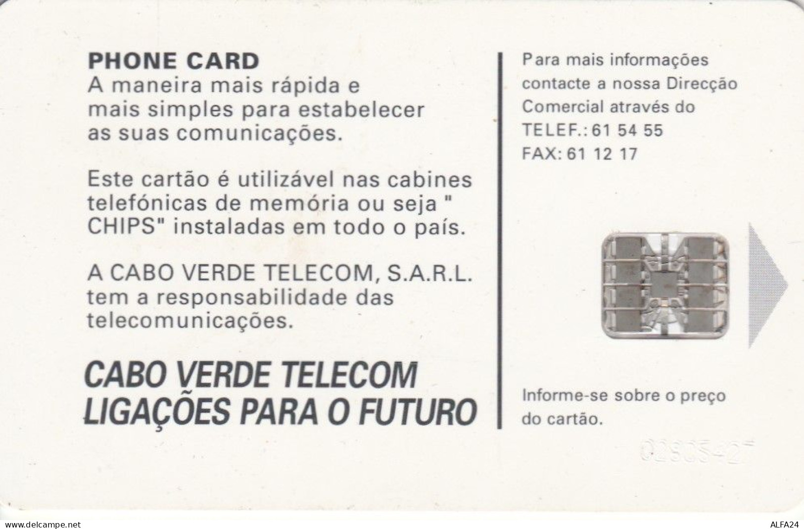 PHONE CARD CABO VERDE (E75.8.7 - Cape Verde