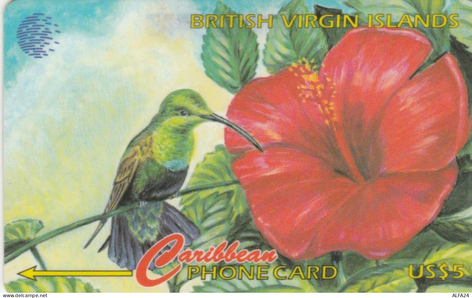 PHONE CARD BRITISH VIRGIN ISLANDS (E75.4.4 - Maagdeneilanden