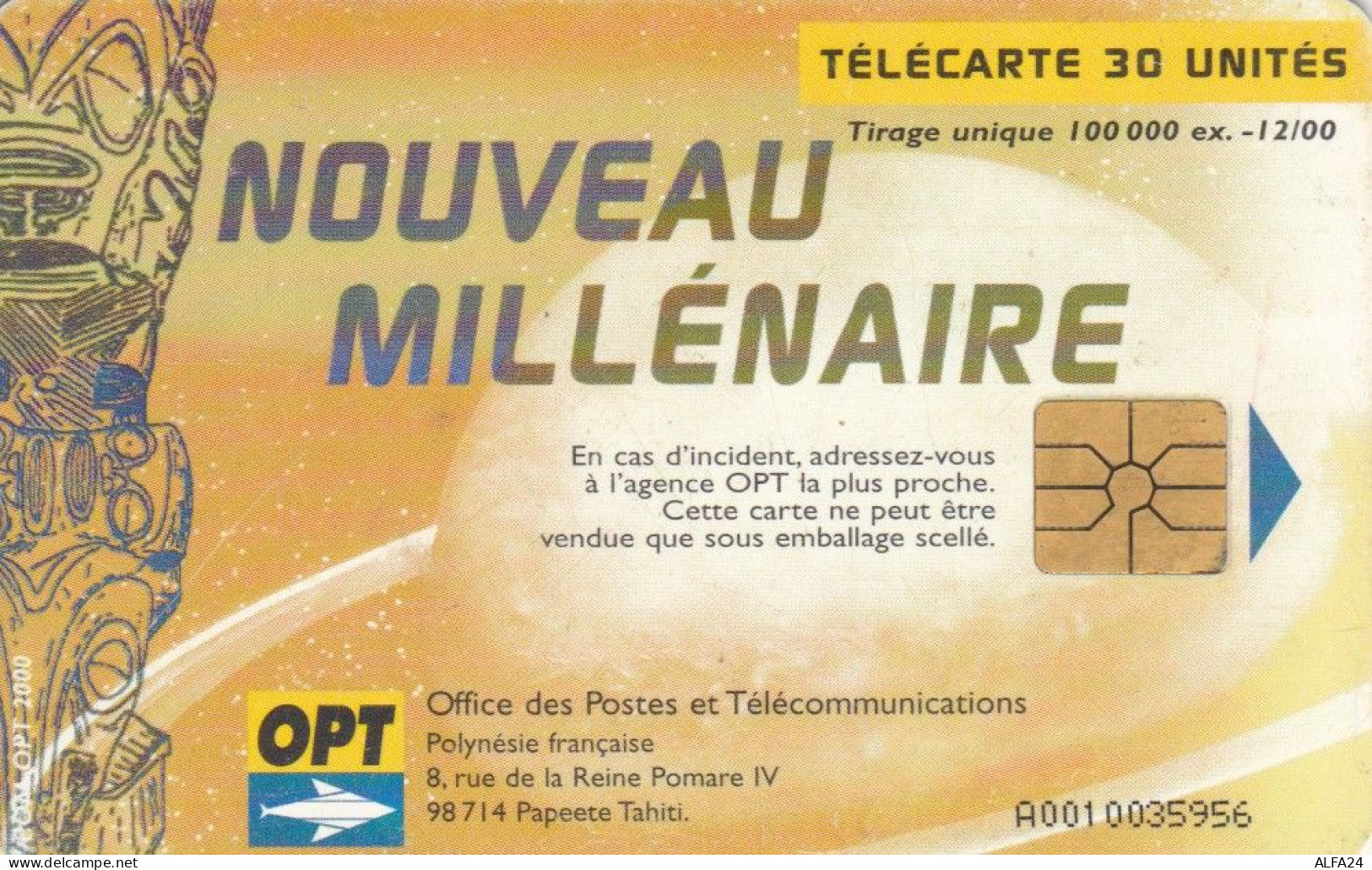 PHONE CARD POLINESIA FRANCESE (E75.5.7 - Frans-Polynesië