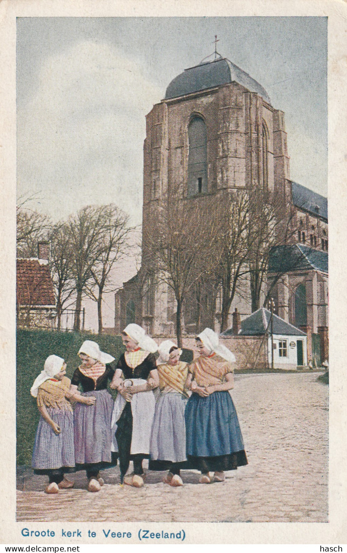 488818Groote Kerk Te Veere. 1936.  - Veere