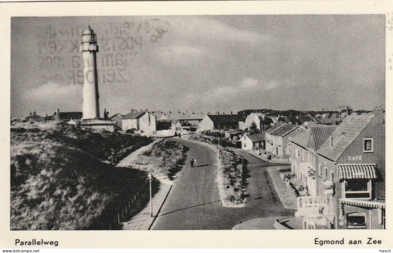 488847Egmond Aan Zee, Parallelweg. 1959. (FOTOKAART)  - Egmond Aan Zee