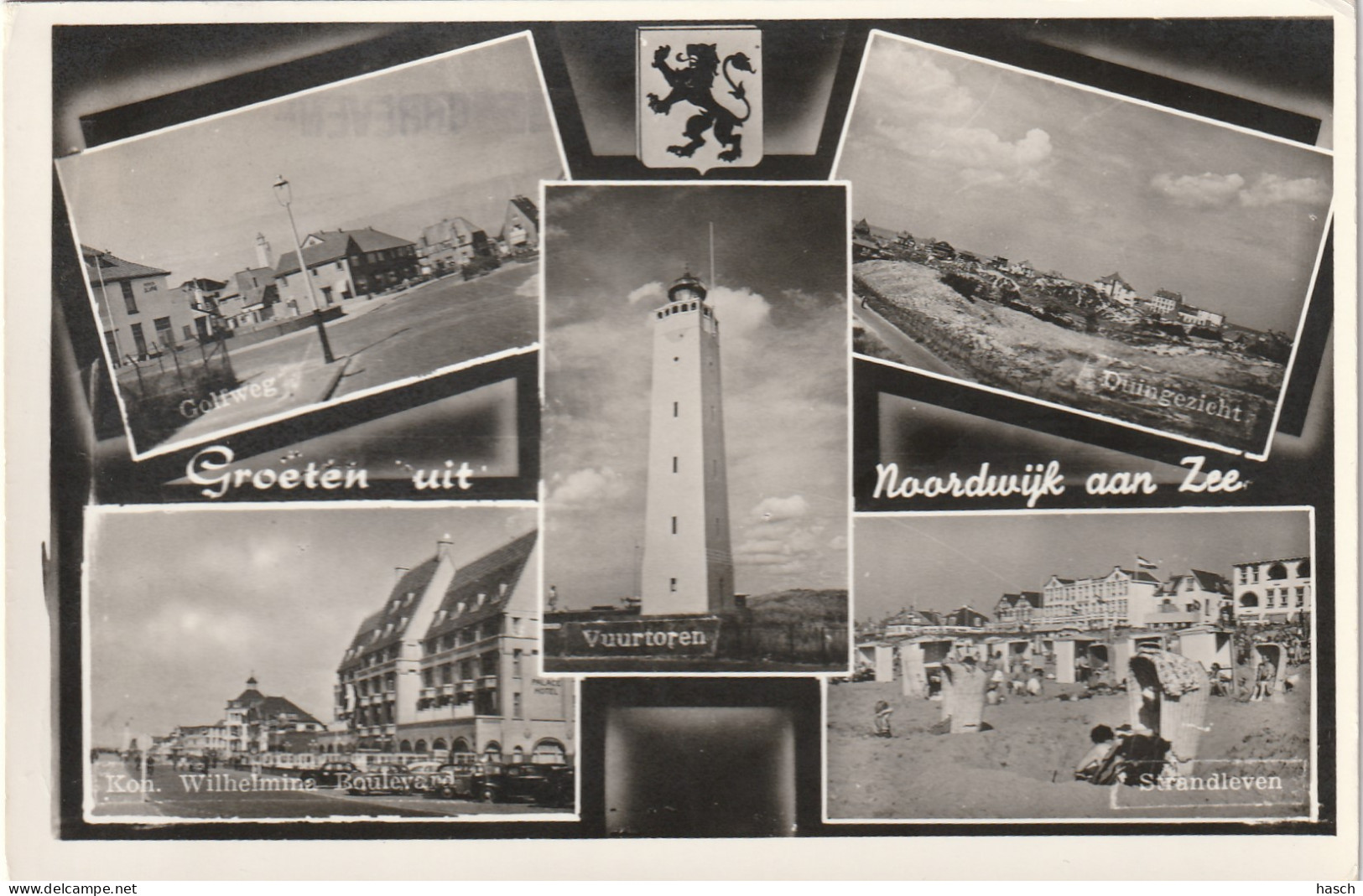 4888198Groeten Uit Noordwijk Aan Zee. 1960. (FOTOKAART)  - Noordwijk (aan Zee)