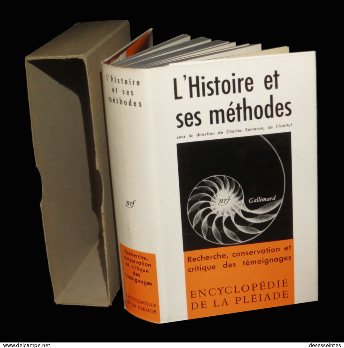 [La PLEIADE] SAMARAN (Charles, Sous La Direction De) - L'Histoire Et Ses Méthodes. - La Pleiade