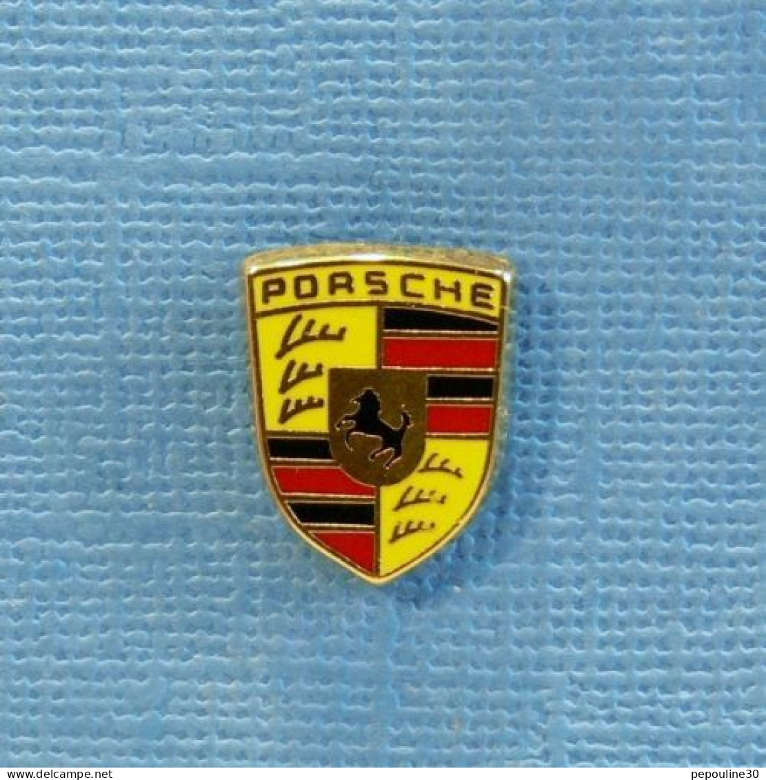 1 PIN'S //  ** LOGO / BLASON PORSCHE ** - Porsche