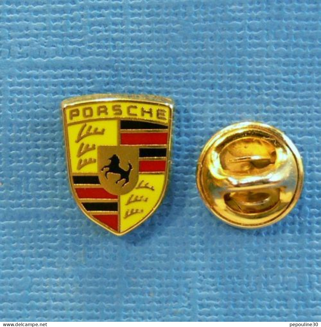 1 PIN'S //  ** LOGO / BLASON PORSCHE ** - Porsche