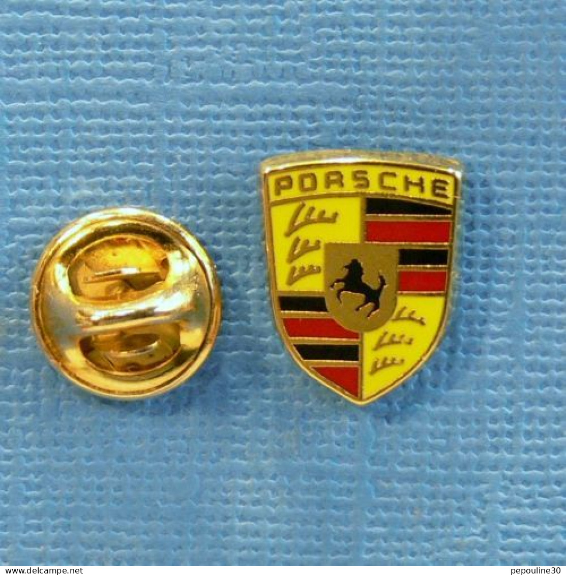 1 PIN'S //  ** LOGO / BLASON PORSCHE ** - Porsche