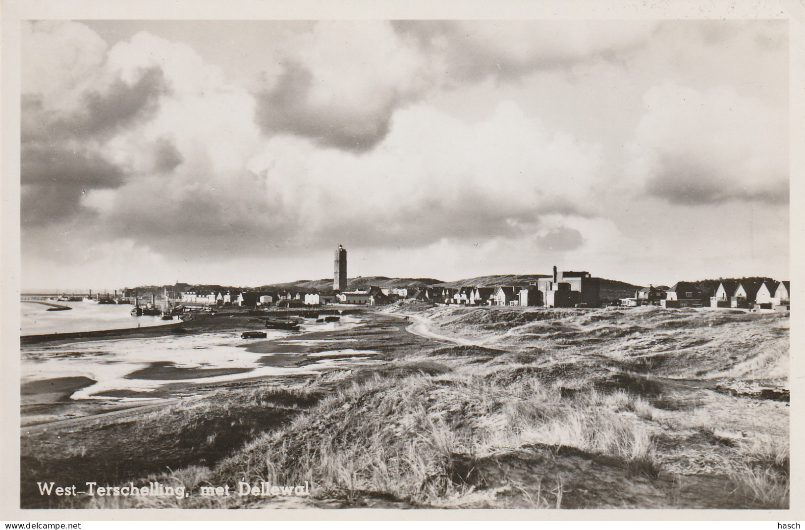 4905 31 Terschelling, Met Dellewal. (Fotokaart)  - Terschelling