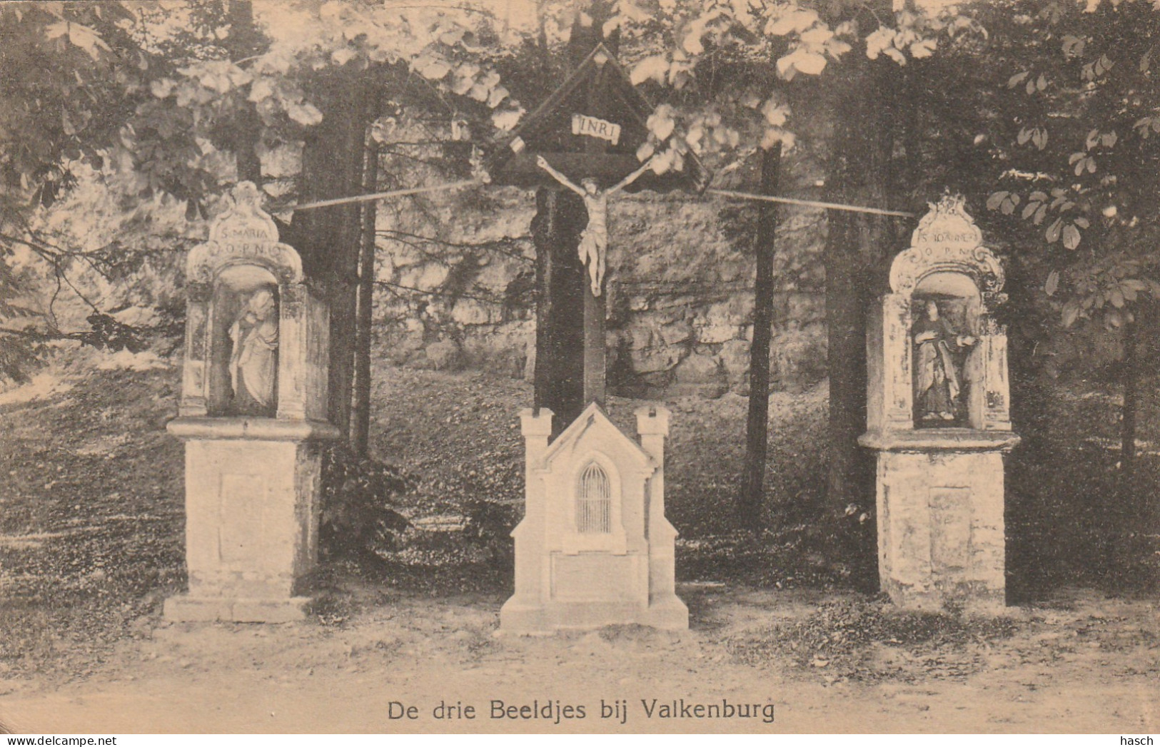 4905 97 Valkenburg, De Drie Beeldjes.  - Valkenburg