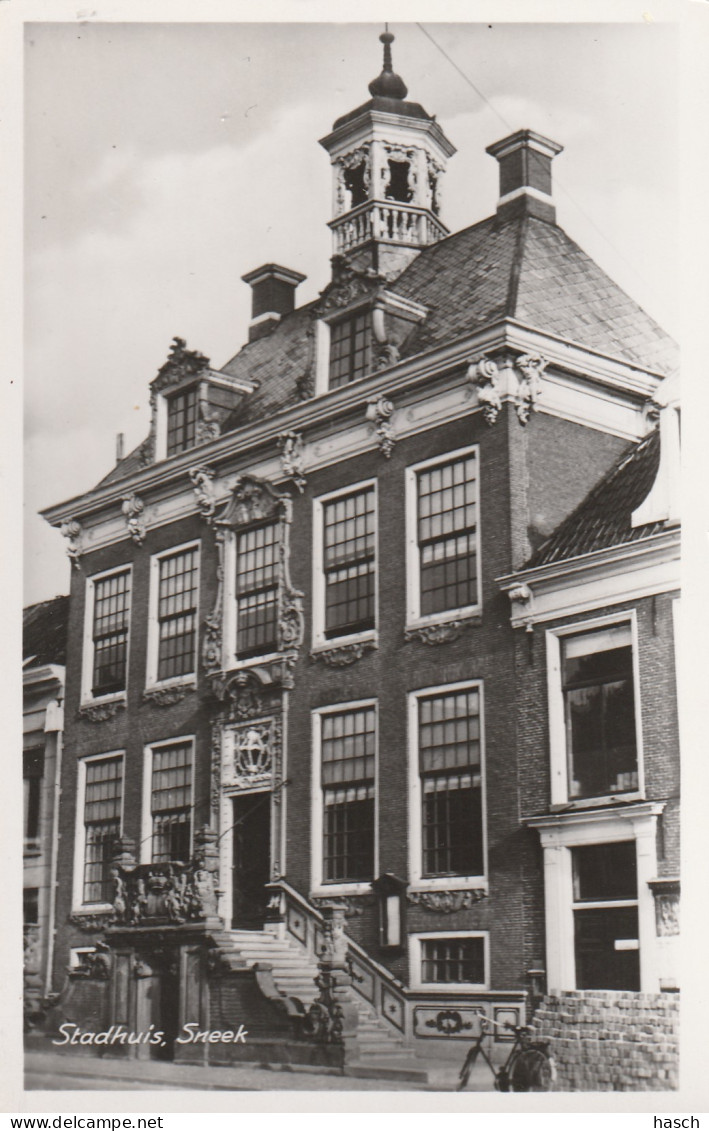 4905 115 Sneek, Stadhuis. (Fotokaart.)  - Sneek