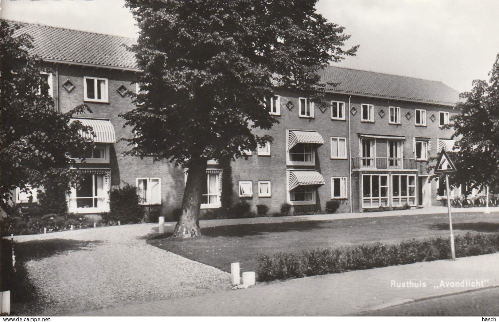 4905 160 Hoorn, Rusthuis ,,Avondlicht''. (Fotokaart.)  - Hoorn