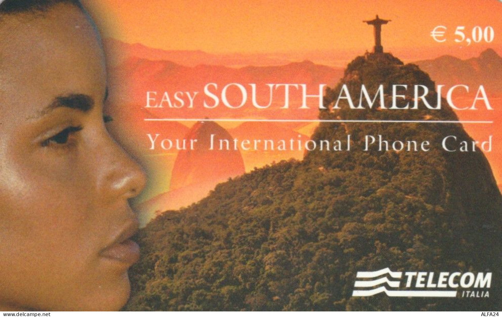 PREPAID PHONE CARD TELECOM EASY SOUTHAMERICA PROTOTIPO SAK (E77.39.5 - Tests & Servizi