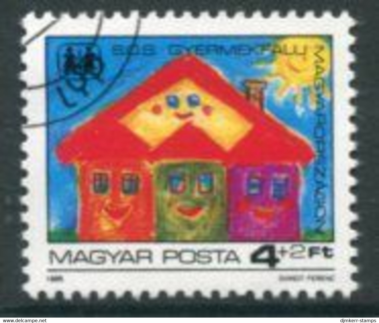 HUNGARY 1985 SOS Children's Villages Used.  Michel 3797 - Used Stamps