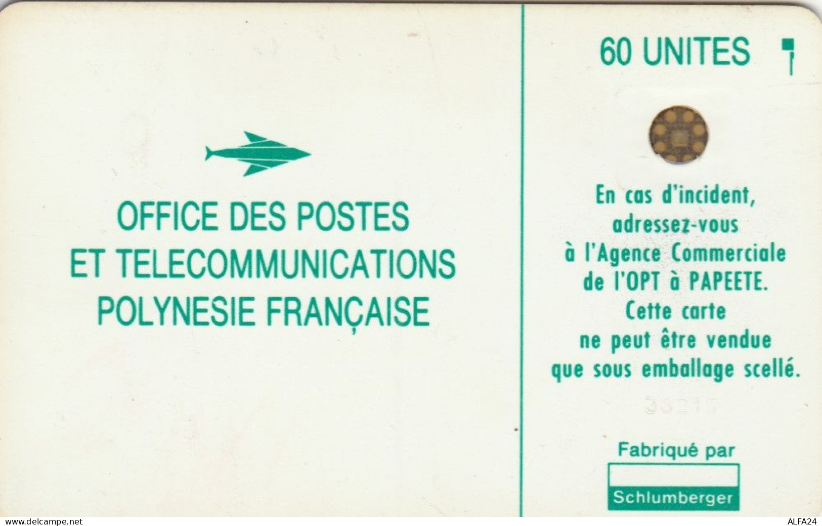 PHONE CARD POLINESIA FRANCESE (E78.48.1 - Französisch-Polynesien