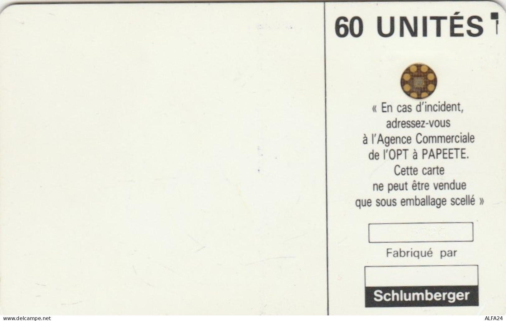 PHONE CARD POLINESIA FRANCESE (E78.48.4 - Polinesia Francesa