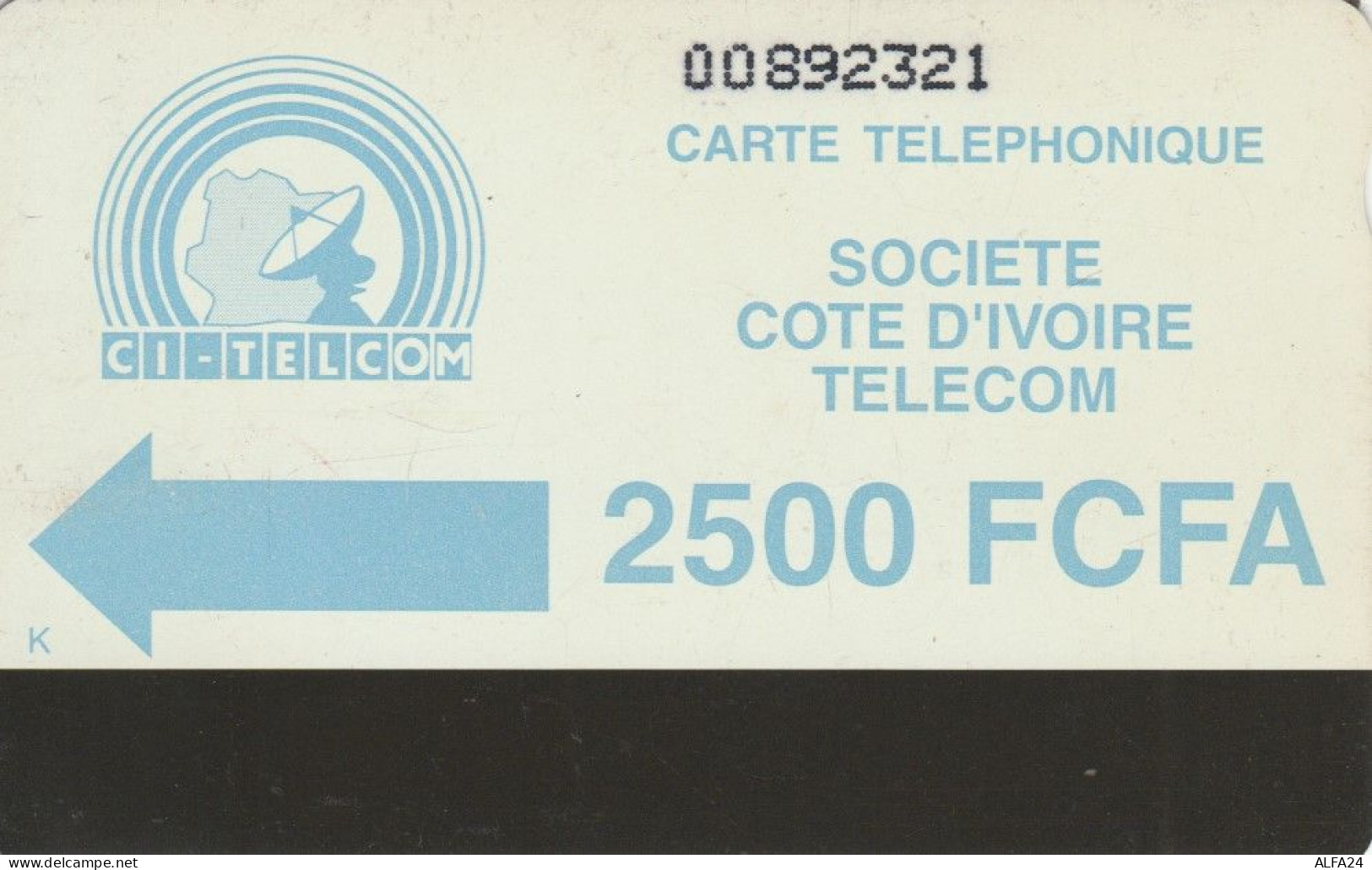 PHONE CARD COSTA D AVORIO (E78.45.7 - Côte D'Ivoire