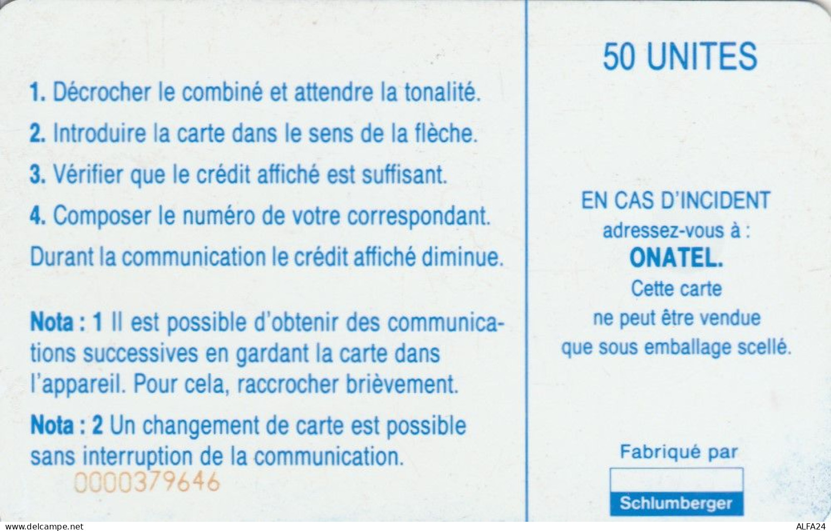 PHONE CARD BURKINA FASO (E78.44.7 - Burkina Faso