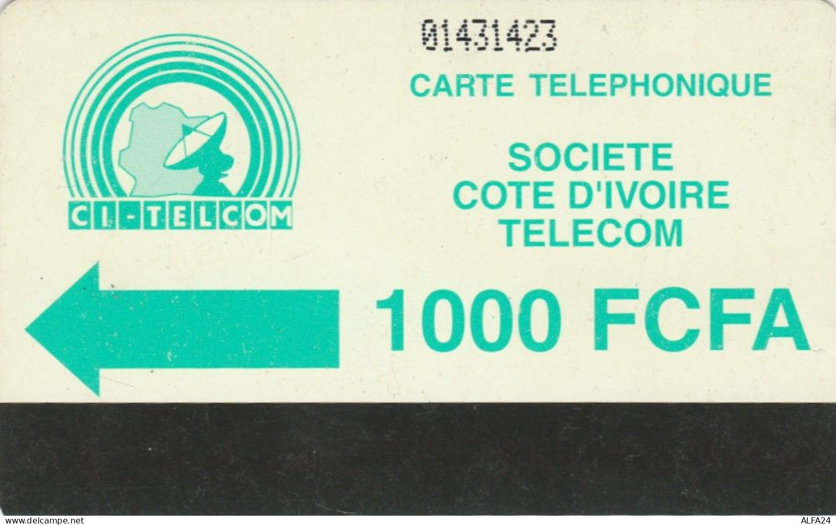 PHONE CARD COSTA D AVORIO (E78.44.6 - Côte D'Ivoire