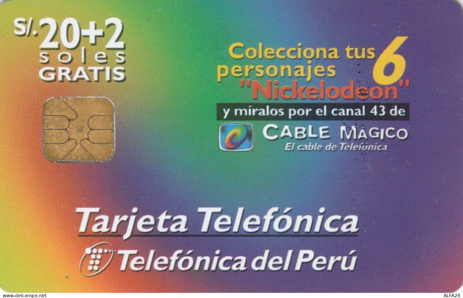 PHONE CARD PERU' (E78.45.8 - Perù