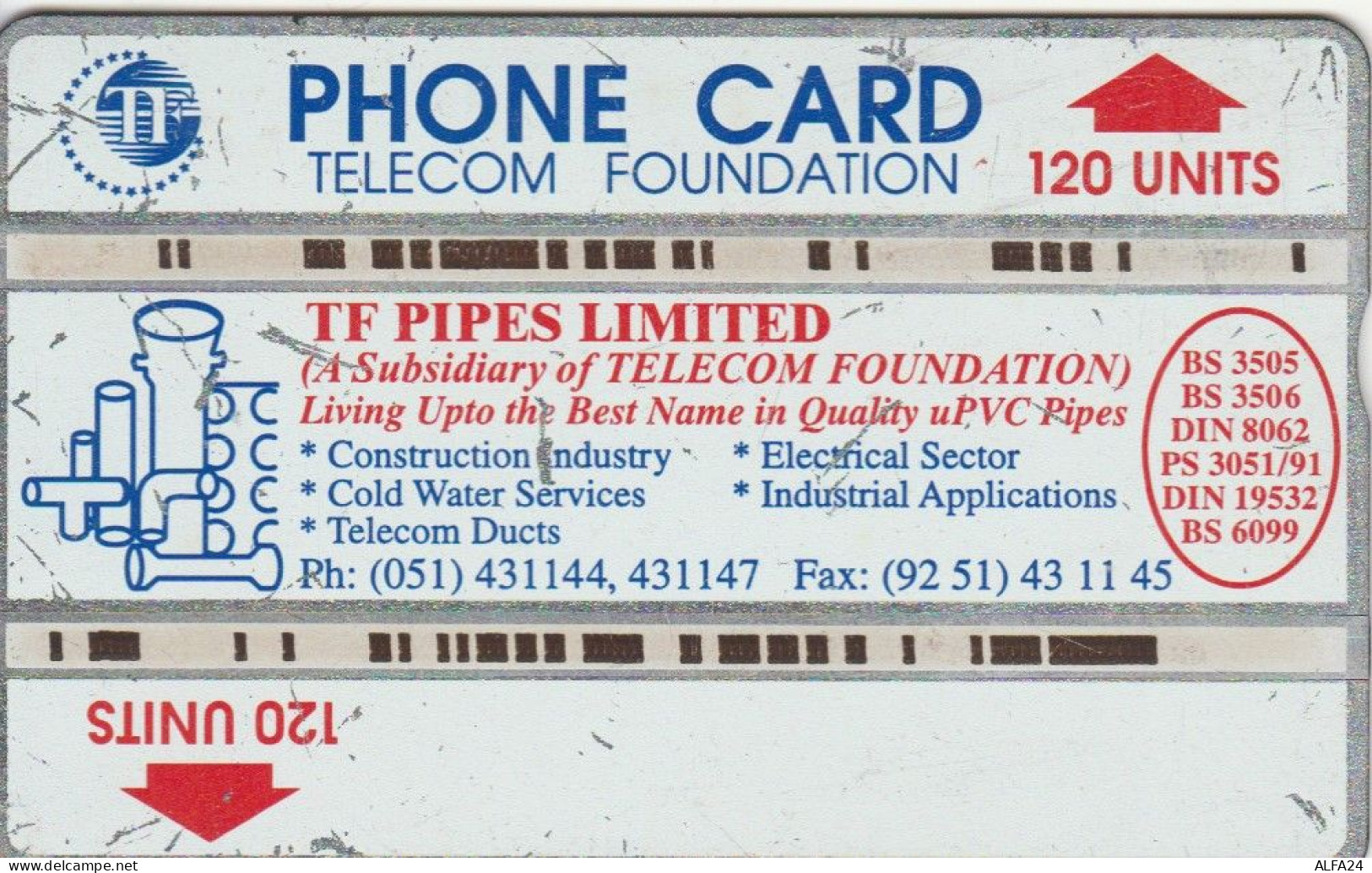 PHONE CARD PAKISTAN (E78.43.5 - Pakistán