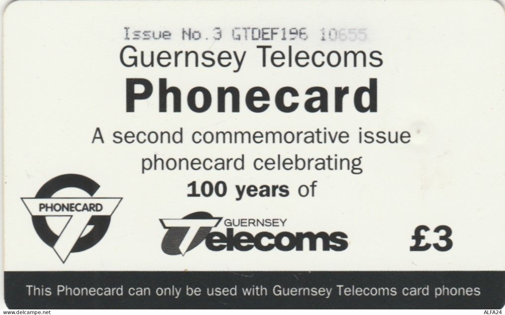 PHONE CARD GUERSNEY (E78.40.6 - [ 7] Jersey Und Guernsey