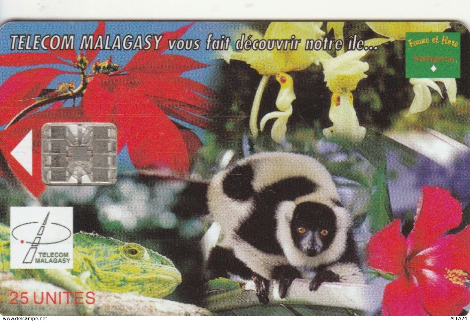 PHONE CARD MADAGASCAR (E78.39.1 - Madagaskar