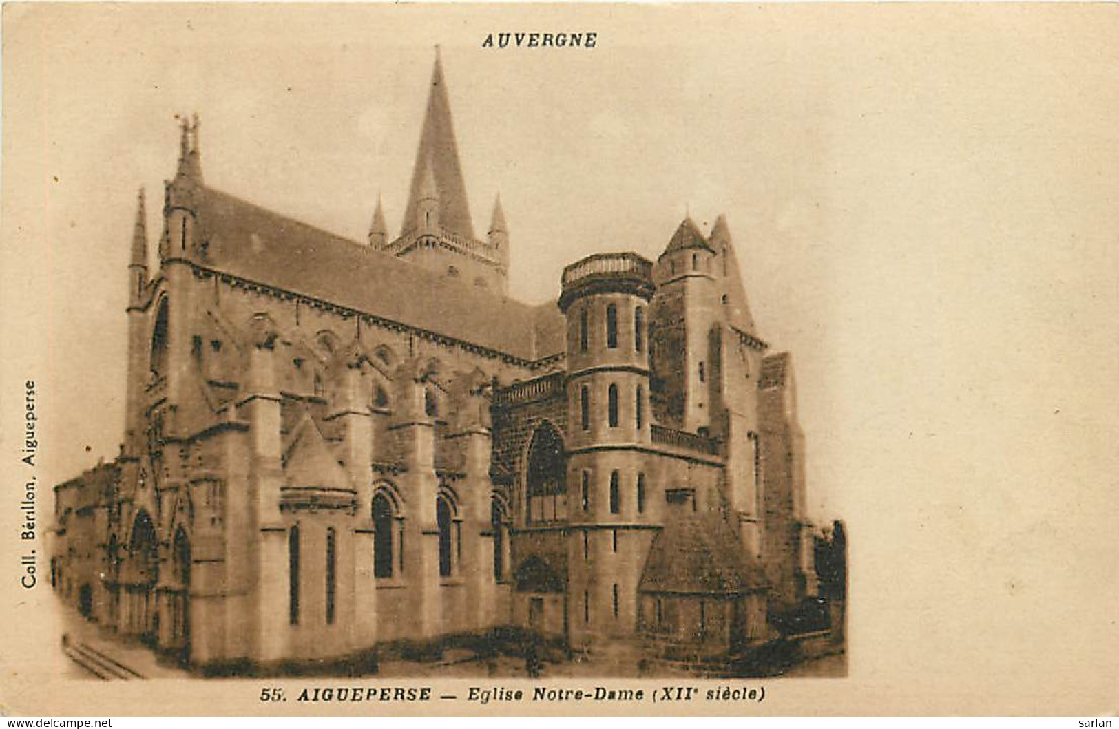 63 , AIGUEPERSE , L'église , * LC 378 22 - Aigueperse