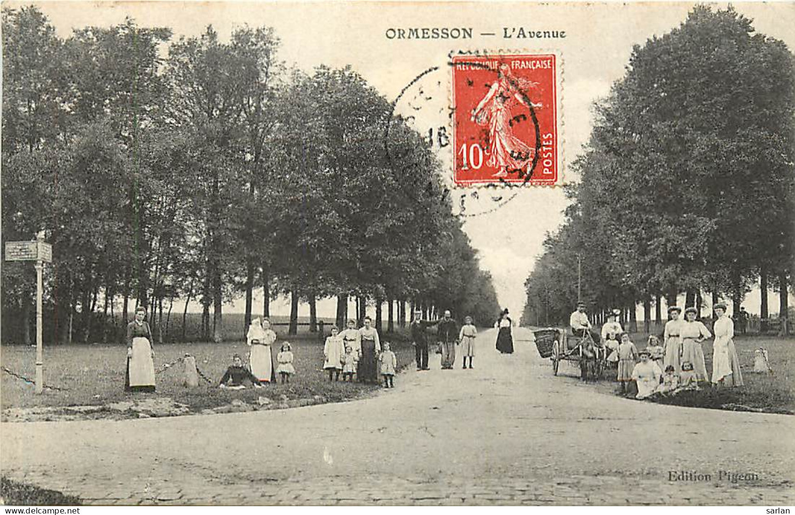 94 , ORMESSON , L'avenue , * 381 04 - Ormesson Sur Marne