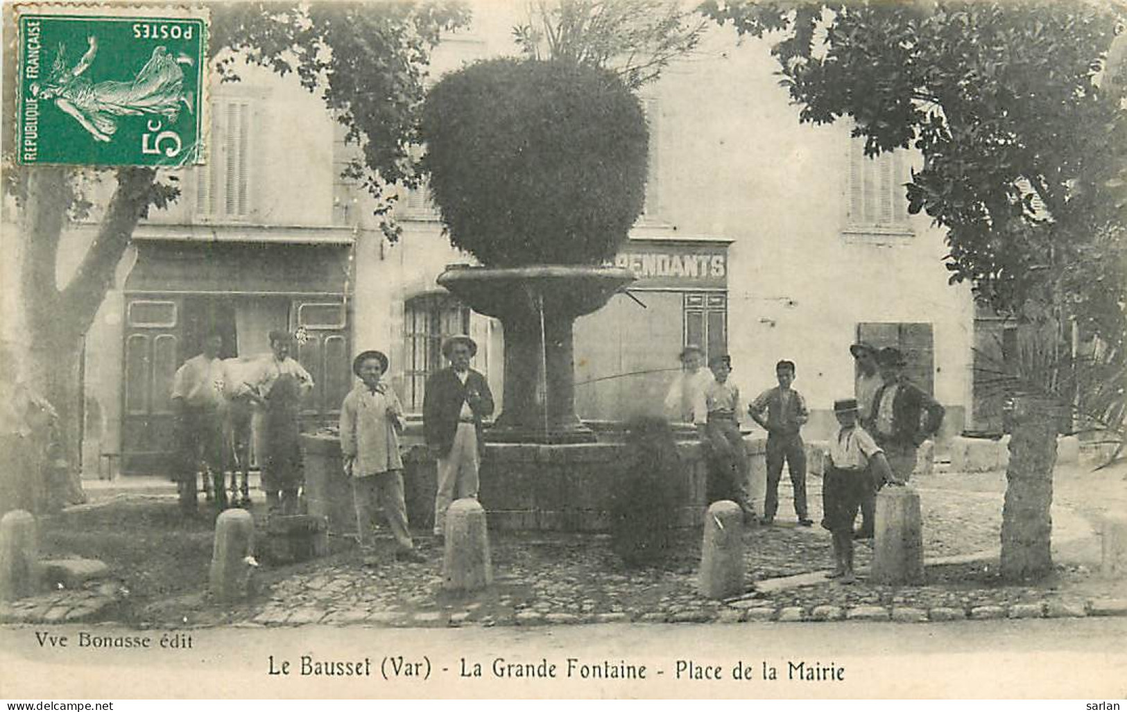 83 , LE BAUSSET , Grande Fontaine , Place De La Mairie , * 381 82 - Le Beausset