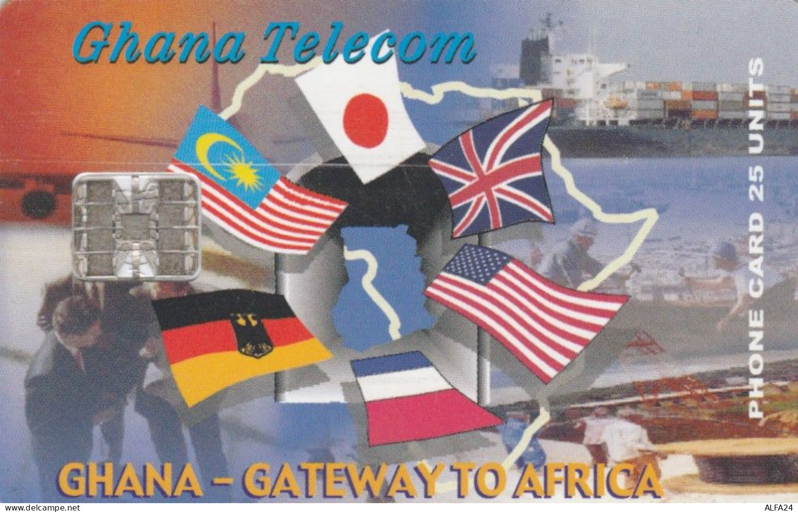 PHONE CARD GHANA (E79.55.6 - Ghana