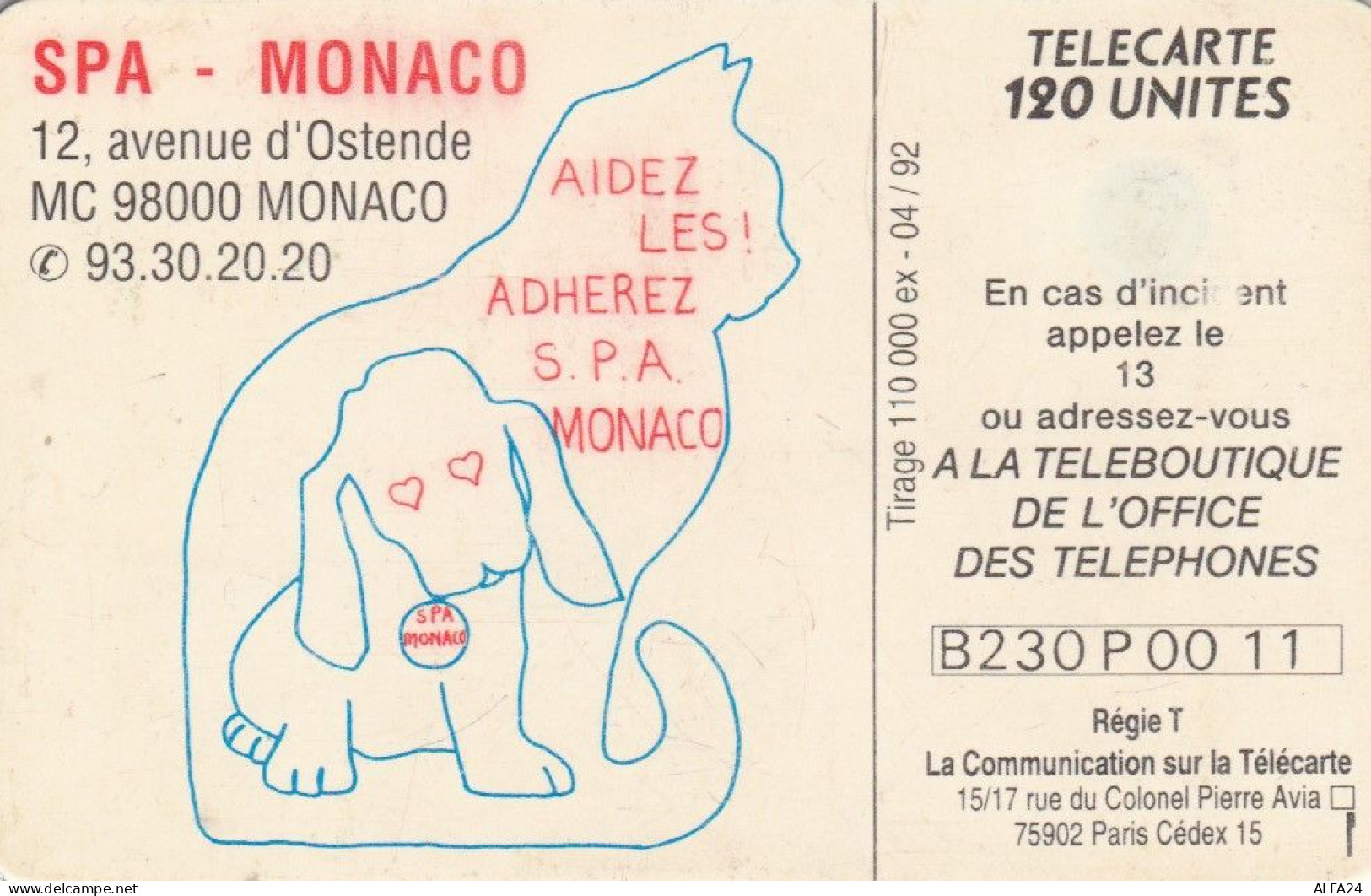 PHONE CARD MONACO (E79.51.5 - Monace