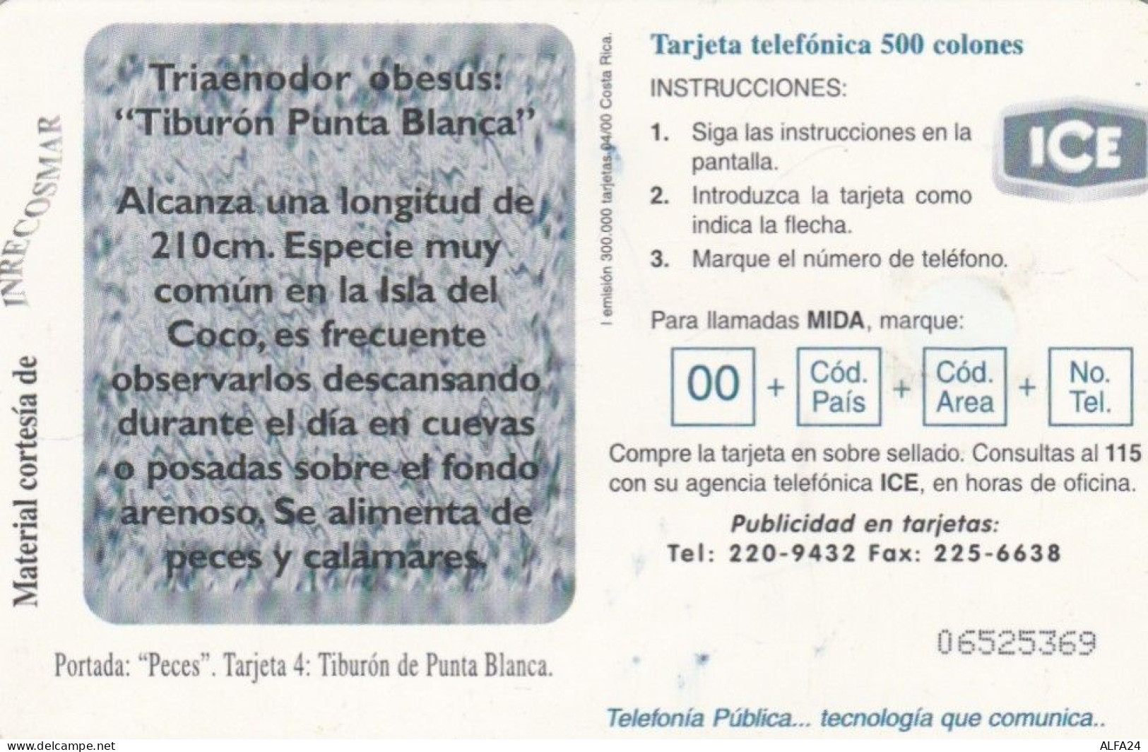 PHONE CARD COSTARICA (E79.46.8 - Costa Rica