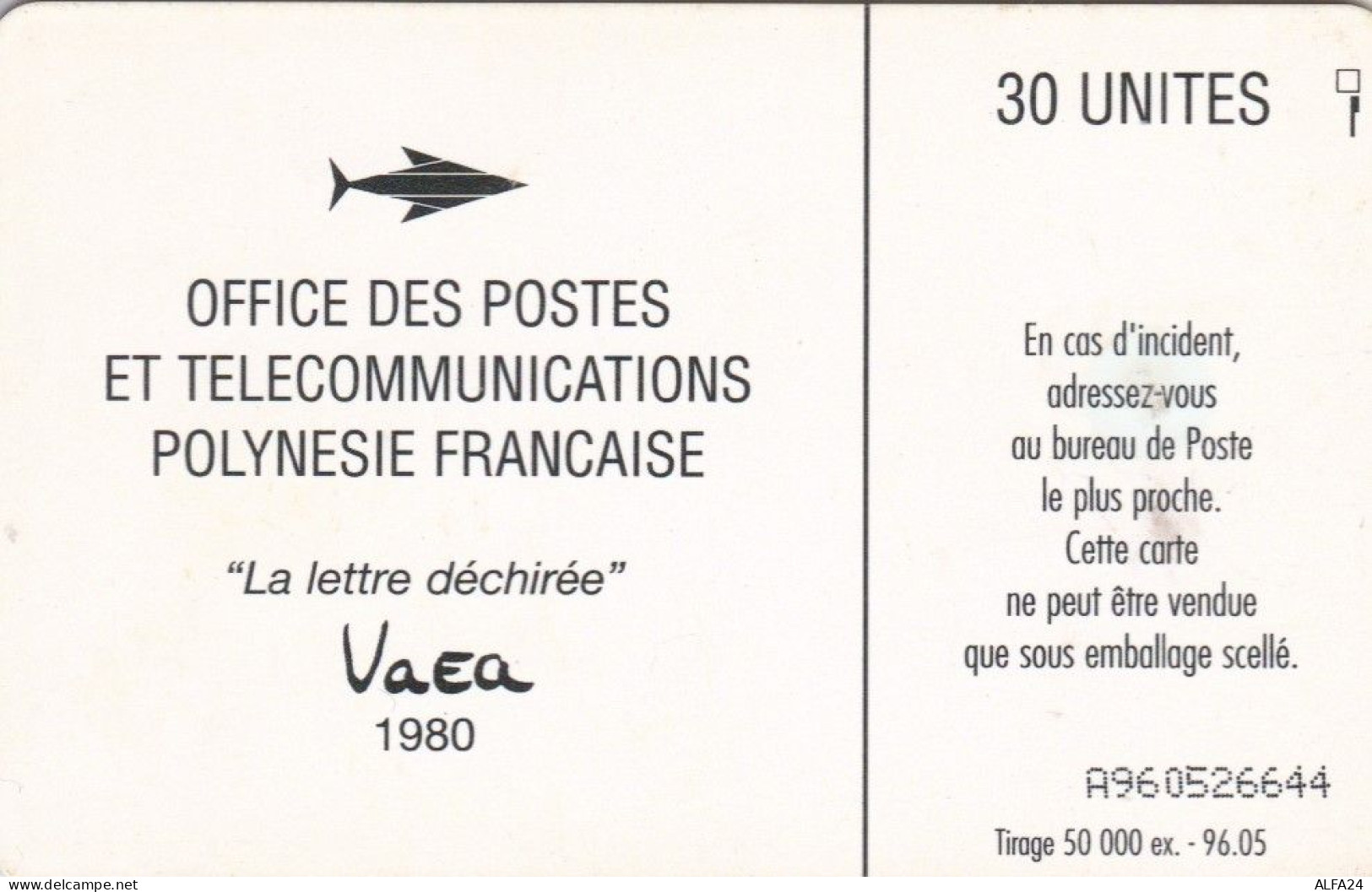 PHONE CARD POLINESIA FRANCESE (E79.12.5 - Frans-Polynesië