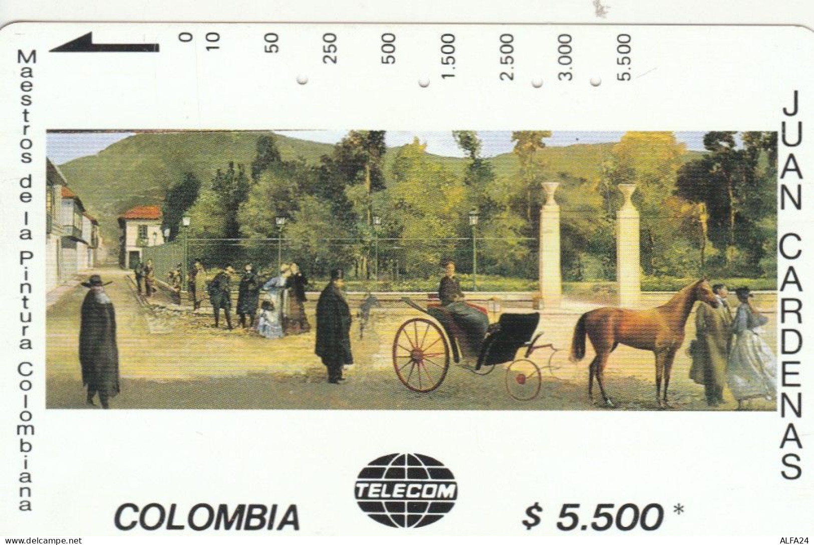 PHONE CARD COLOMBIA (E79.3.7 - Colombia