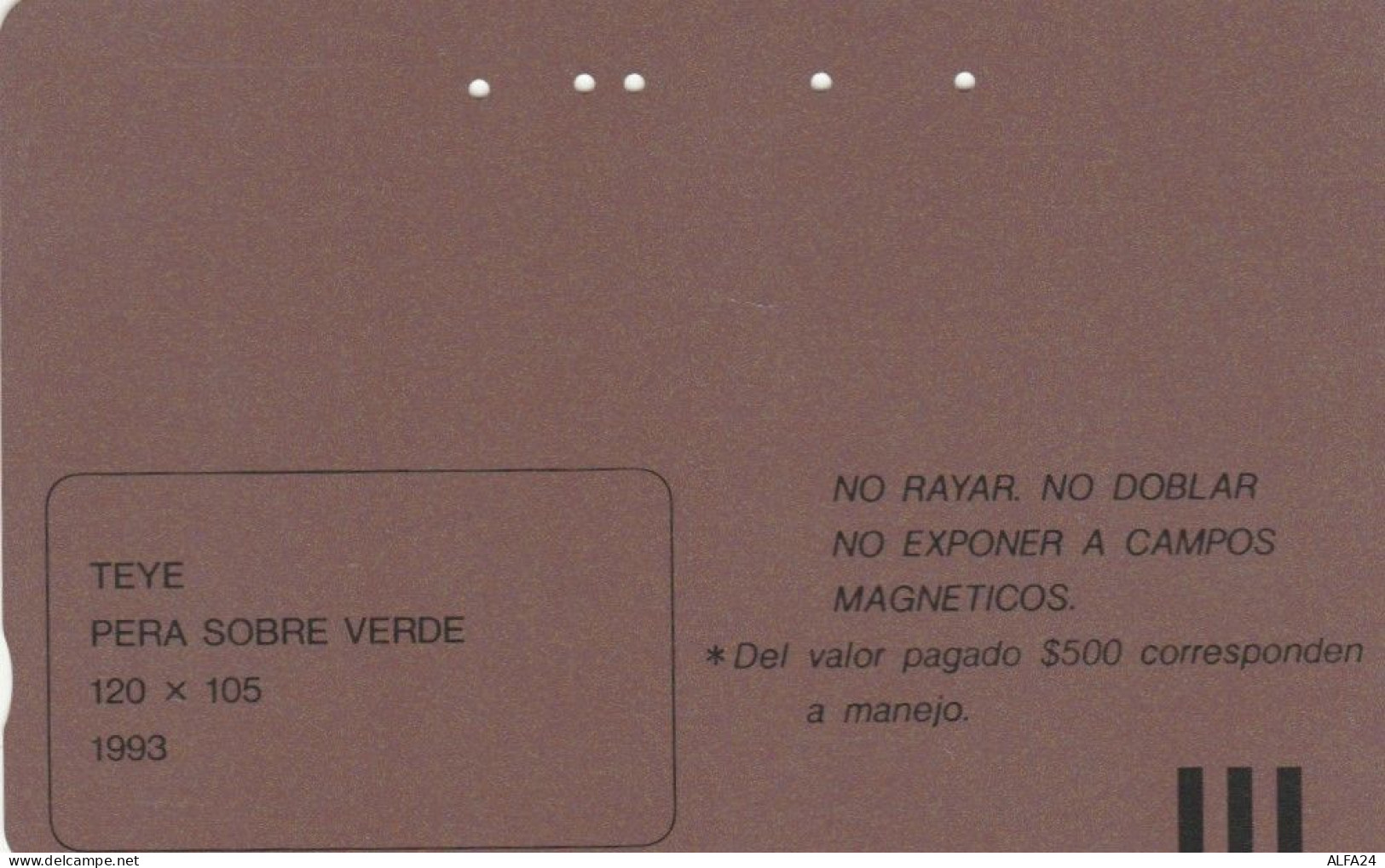 PHONE CARD COLOMBIA (E79.5.6 - Colombia