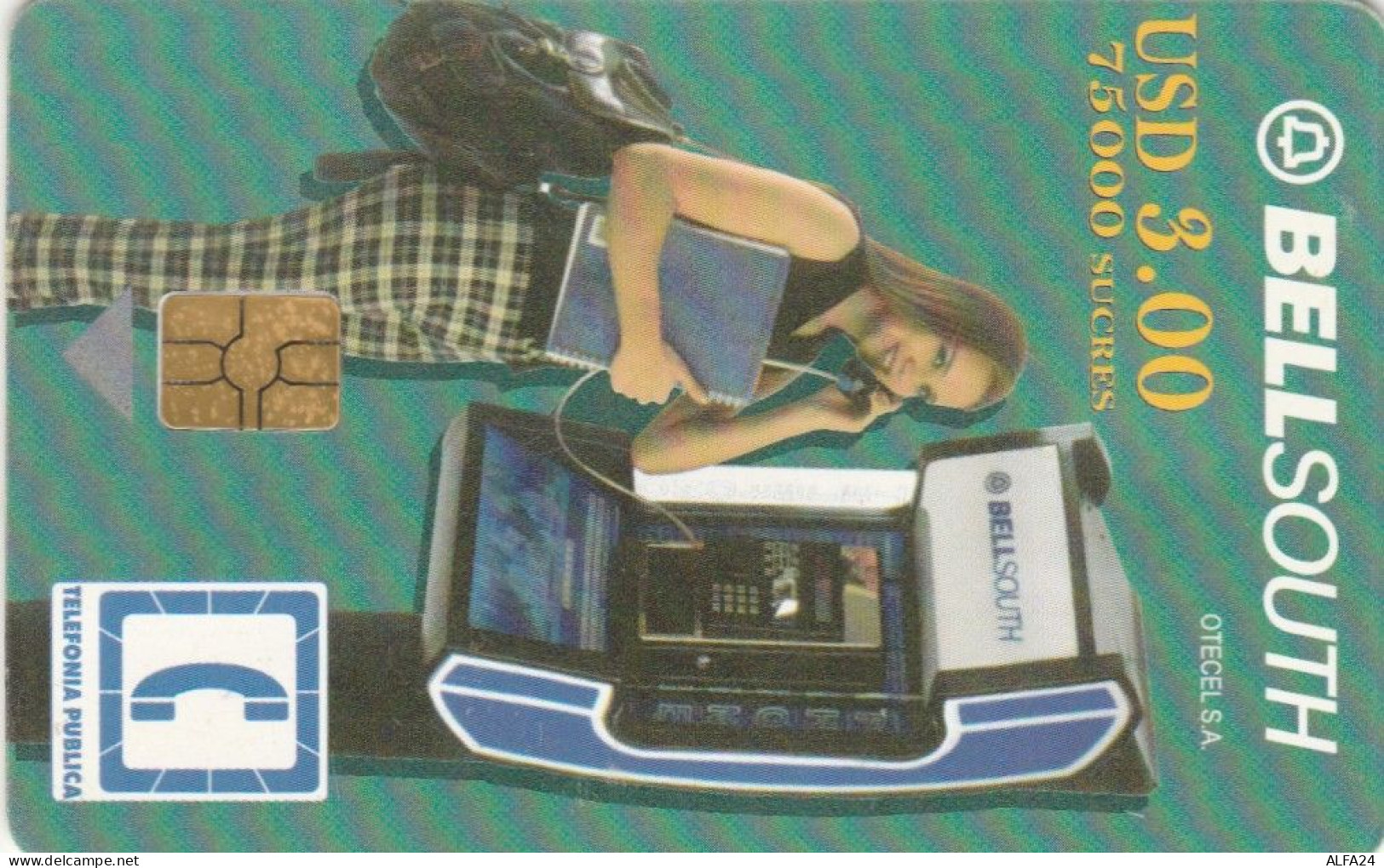PHONE CARD ECUADOR (E79.21.2 - Equateur