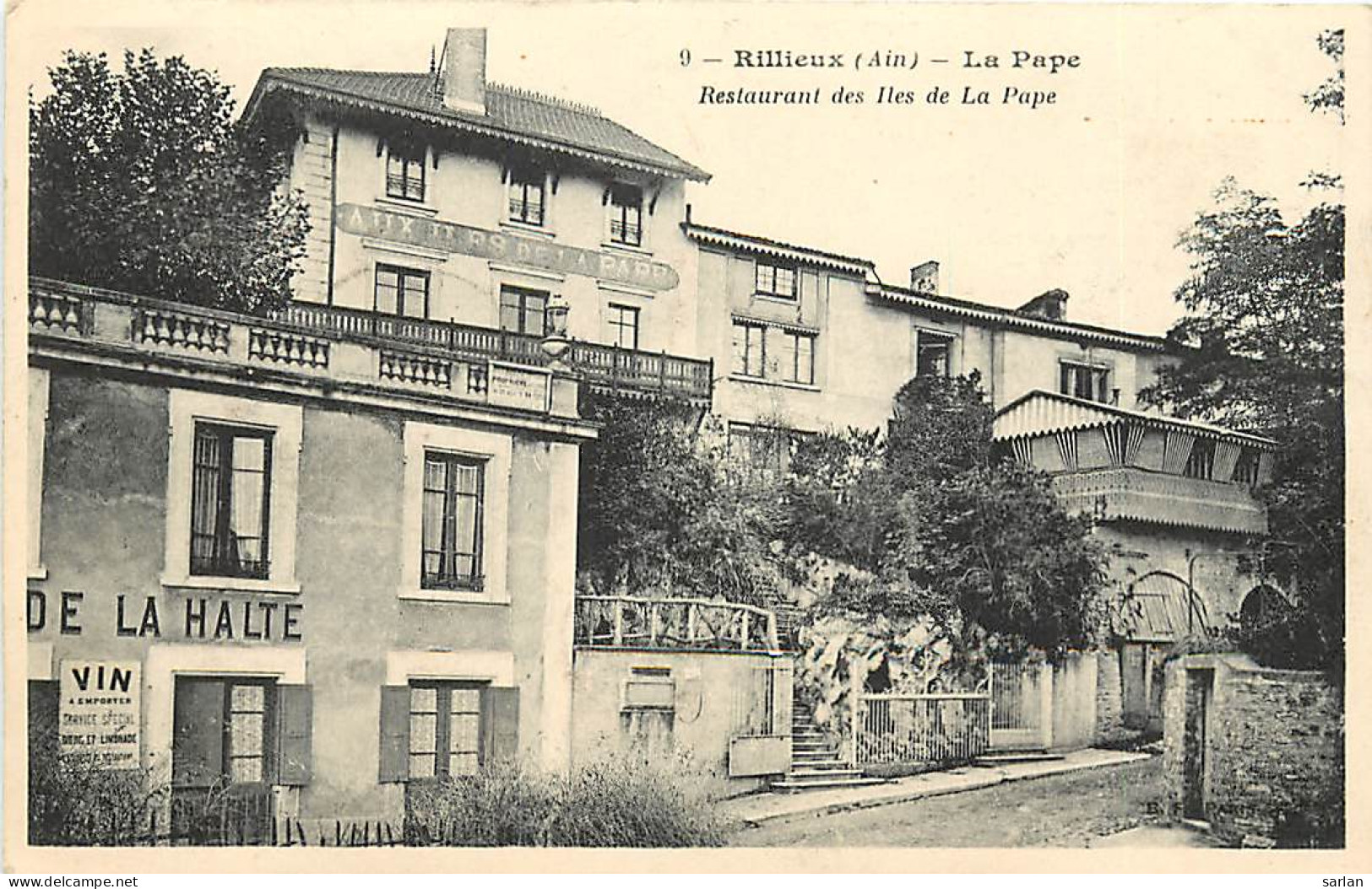 69 , RILLEUX LA PAPE , Restaurant Des Iles De La Pape , * 391 89 - Rillieux La Pape
