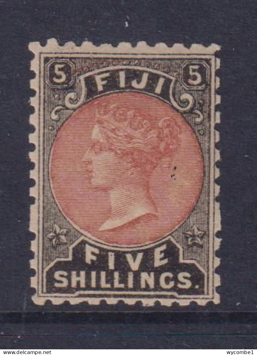 FIJI  - 1882 Queen Victoria 5s (SG69a) Hinged Mint - Fiji (...-1970)
