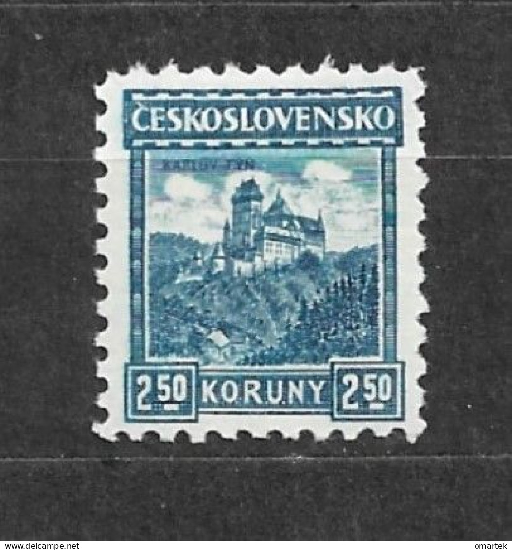 Czechoslovakia 1929 MNH ** Mi 262 Sc 135 Castle Karlstejn. Tschechoslowakei. C7 - Ungebraucht