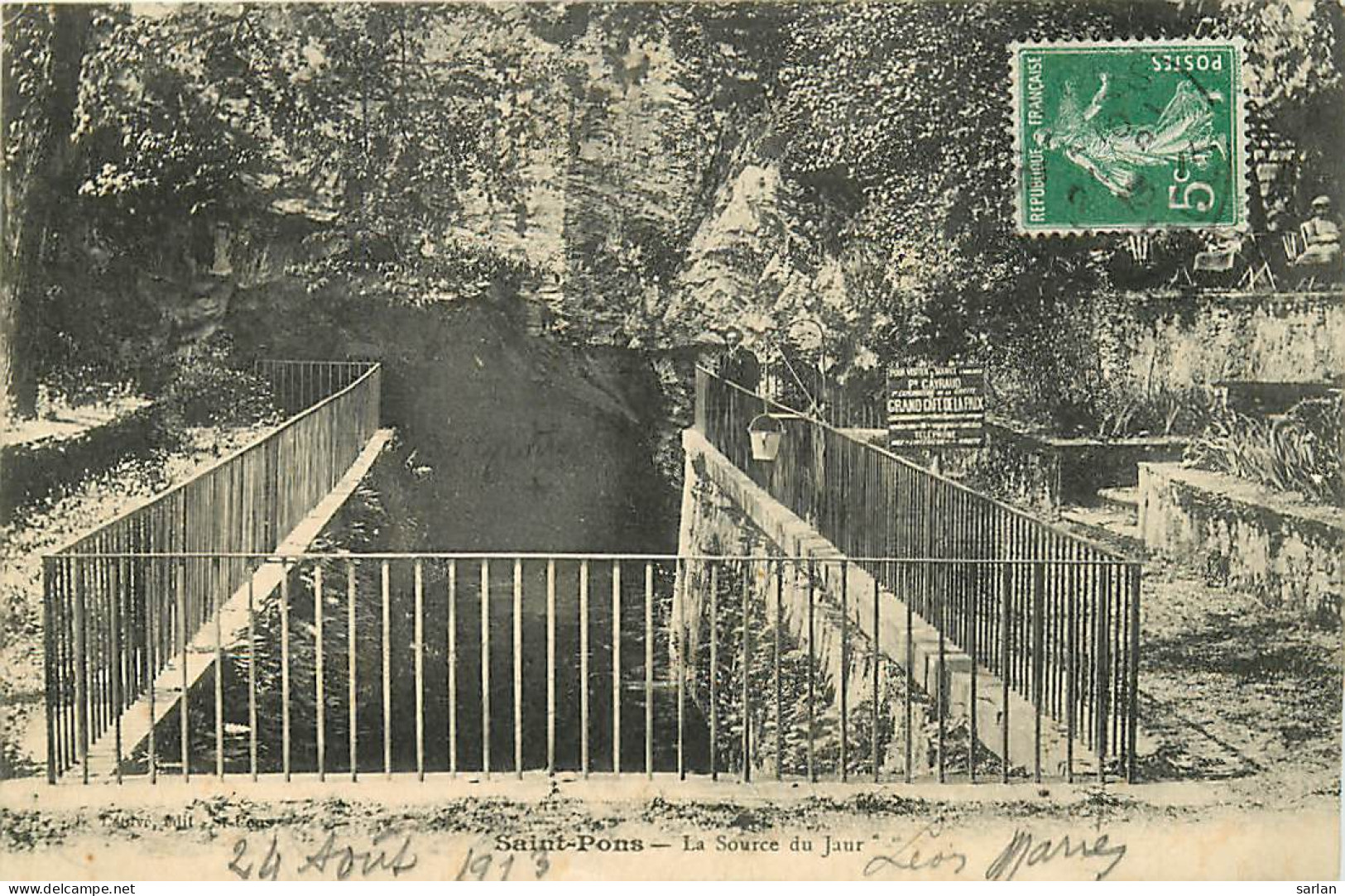 34 , ST PONS , La Source Du Jour , * 399 55 - Saint-Pons-de-Thomières