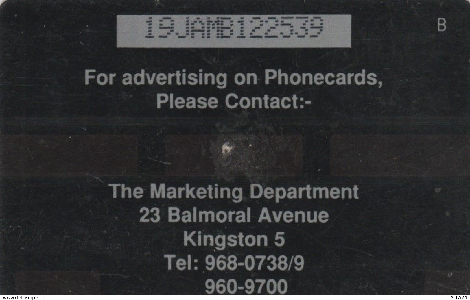 PHONE CARD GIAMAICA (E82.16.8 - Jamaïque