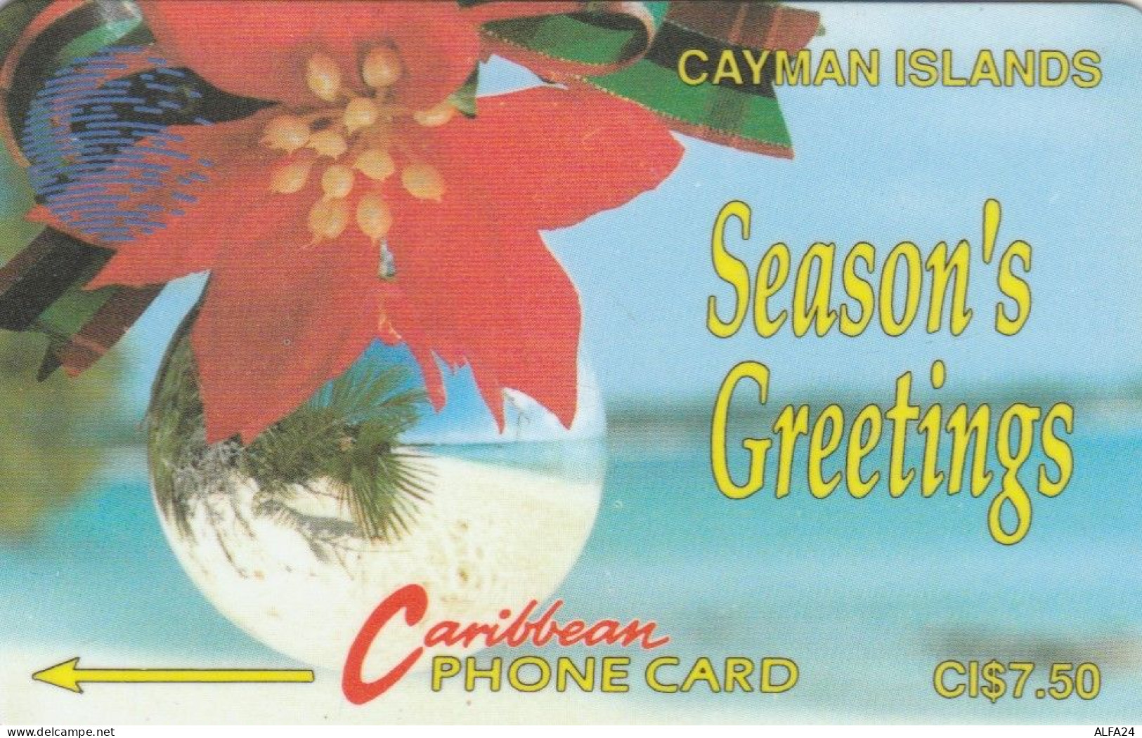 PHONE CARD CAYMAN ISLAND (E82.14.7 - Iles Cayman