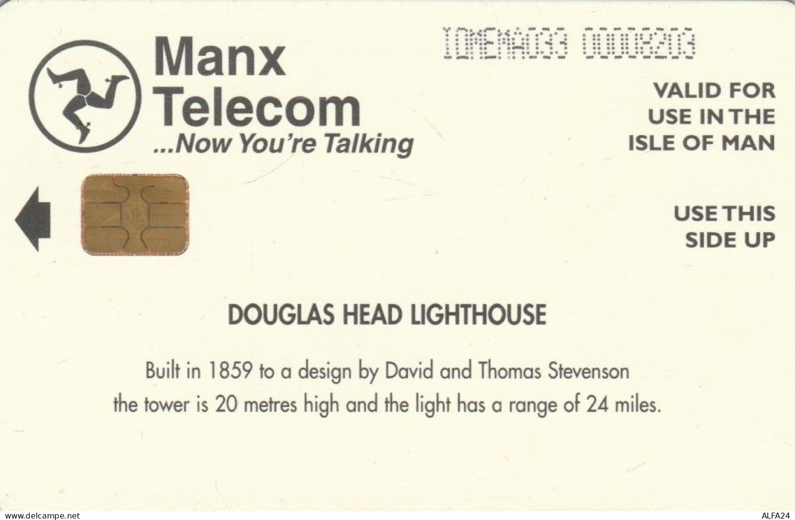 PHONE CARD ISOLA MAN (E82.10.7 - Isola Di Man