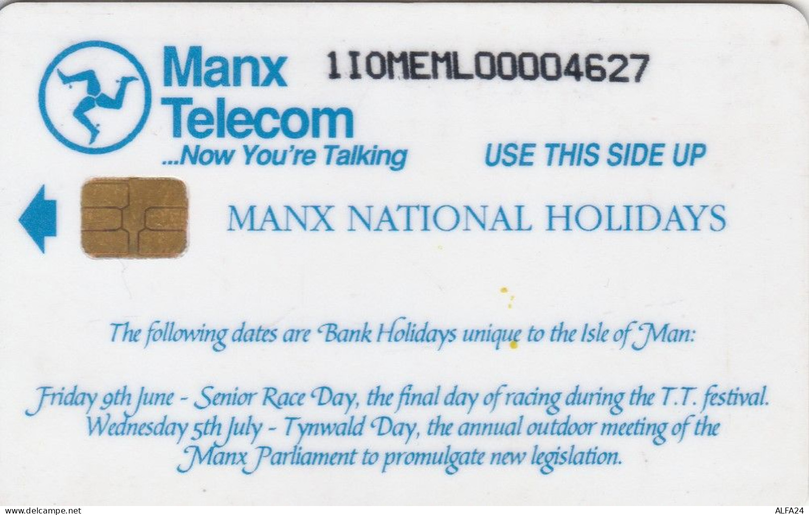 PHONE CARD ISOLA MAN (E82.8.3 - [ 6] Isle Of Man