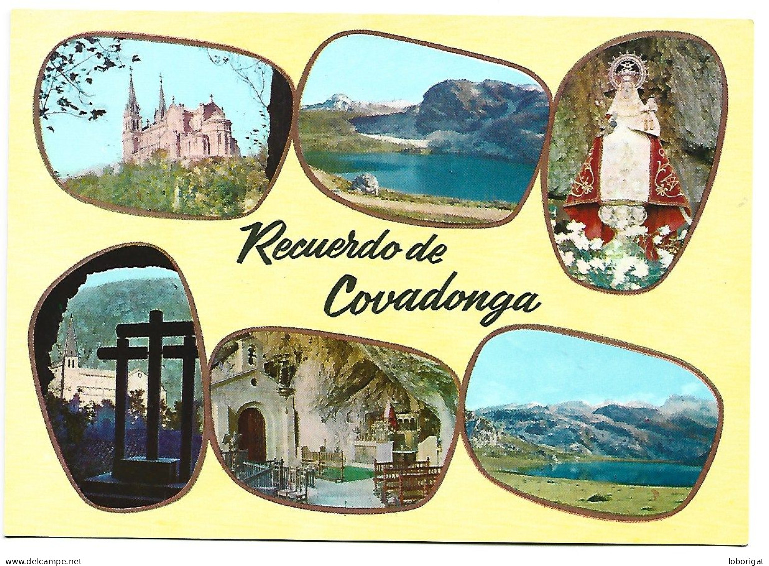 RECUERDO DE COVADONGA / ASTURIAS .- ( ESPAÑA) - Asturias (Oviedo)