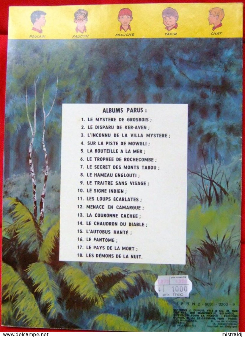 6 Albums Patrouille Des Castors De Mitacq, 13, 14, 17 Et 18, 19 Et 20, 5 Rééditions Des Années 70, 1 EO, Détail Possible - Bücherpakete