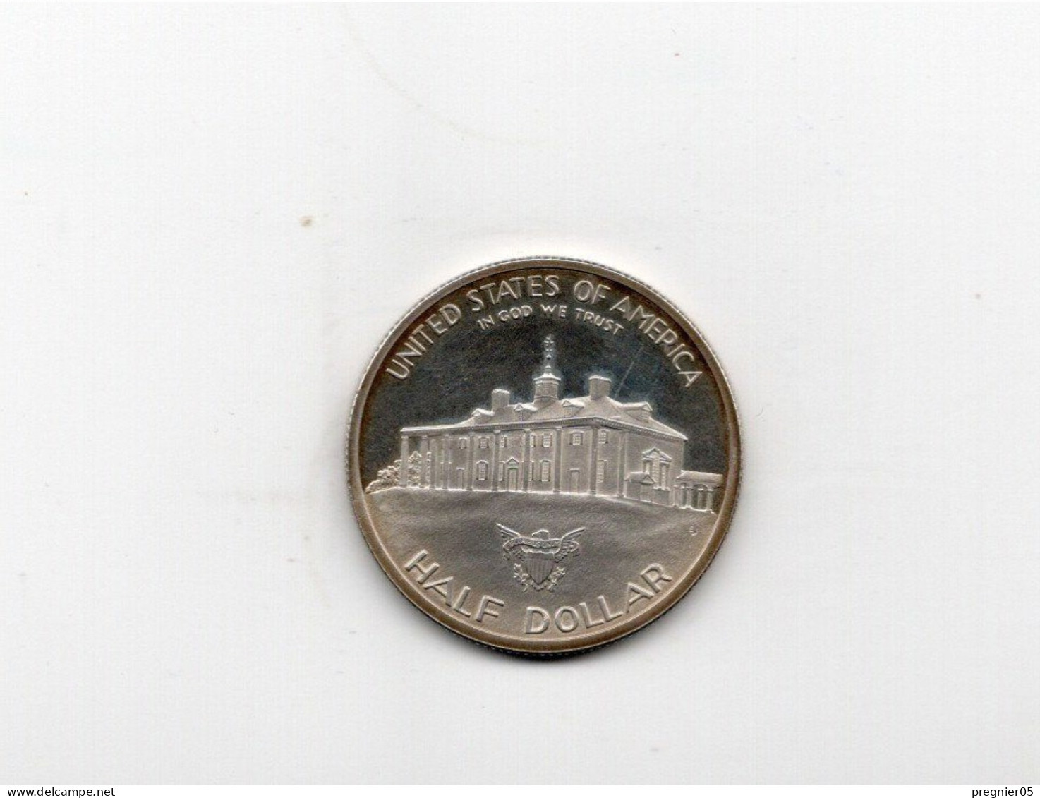 USA - Pièce 1/2 Dollar George Washington Argent BE 1982S SUP/XF  KM.208 - Zonder Classificatie