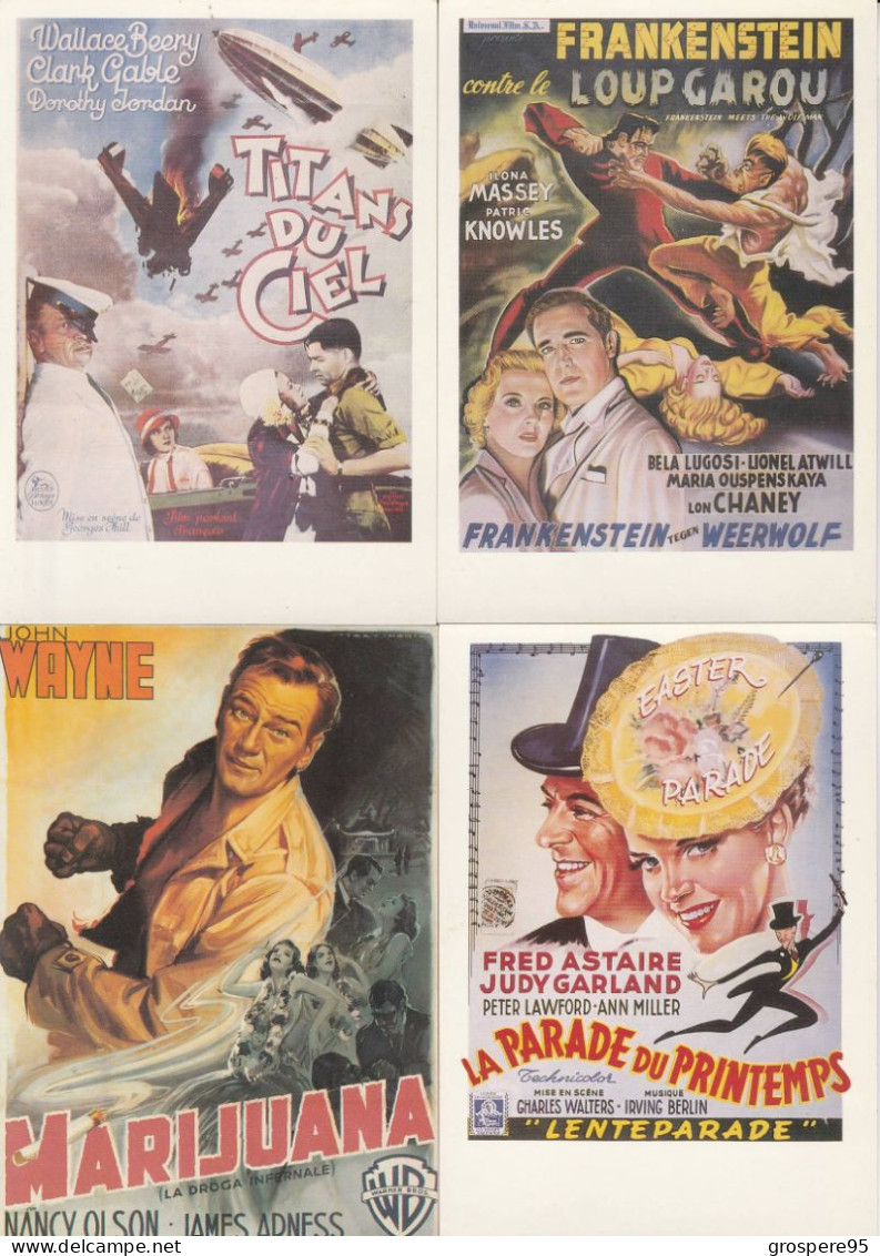 FILMS AFFICHES SUR 13 CARTES - Posters On Cards