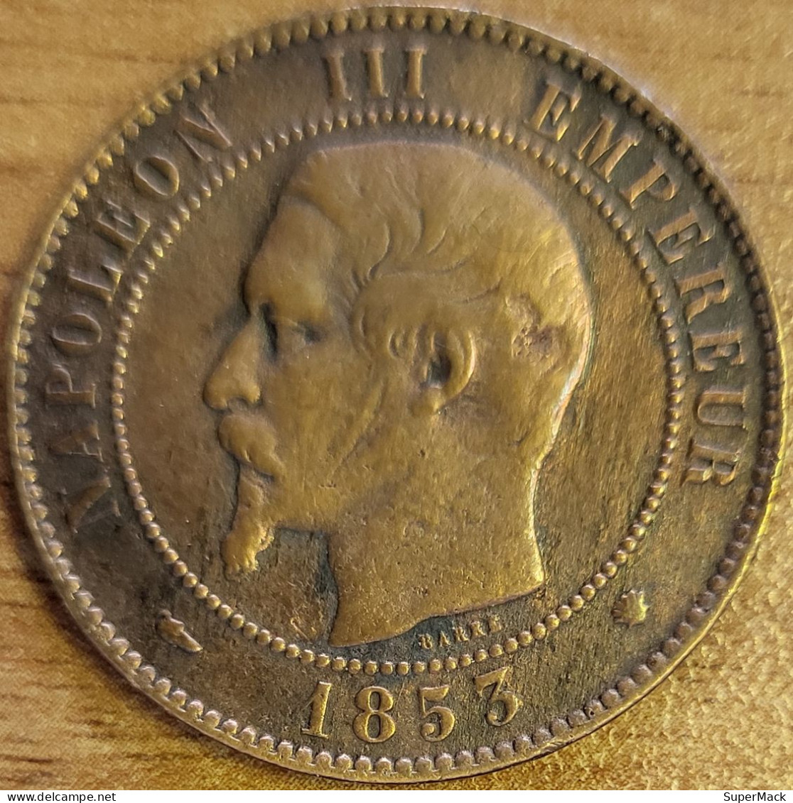 FRANCE 10 Ct Napoléon III 1853 MA F.133/8 - KM#771.6 SPL - 10 Centimes