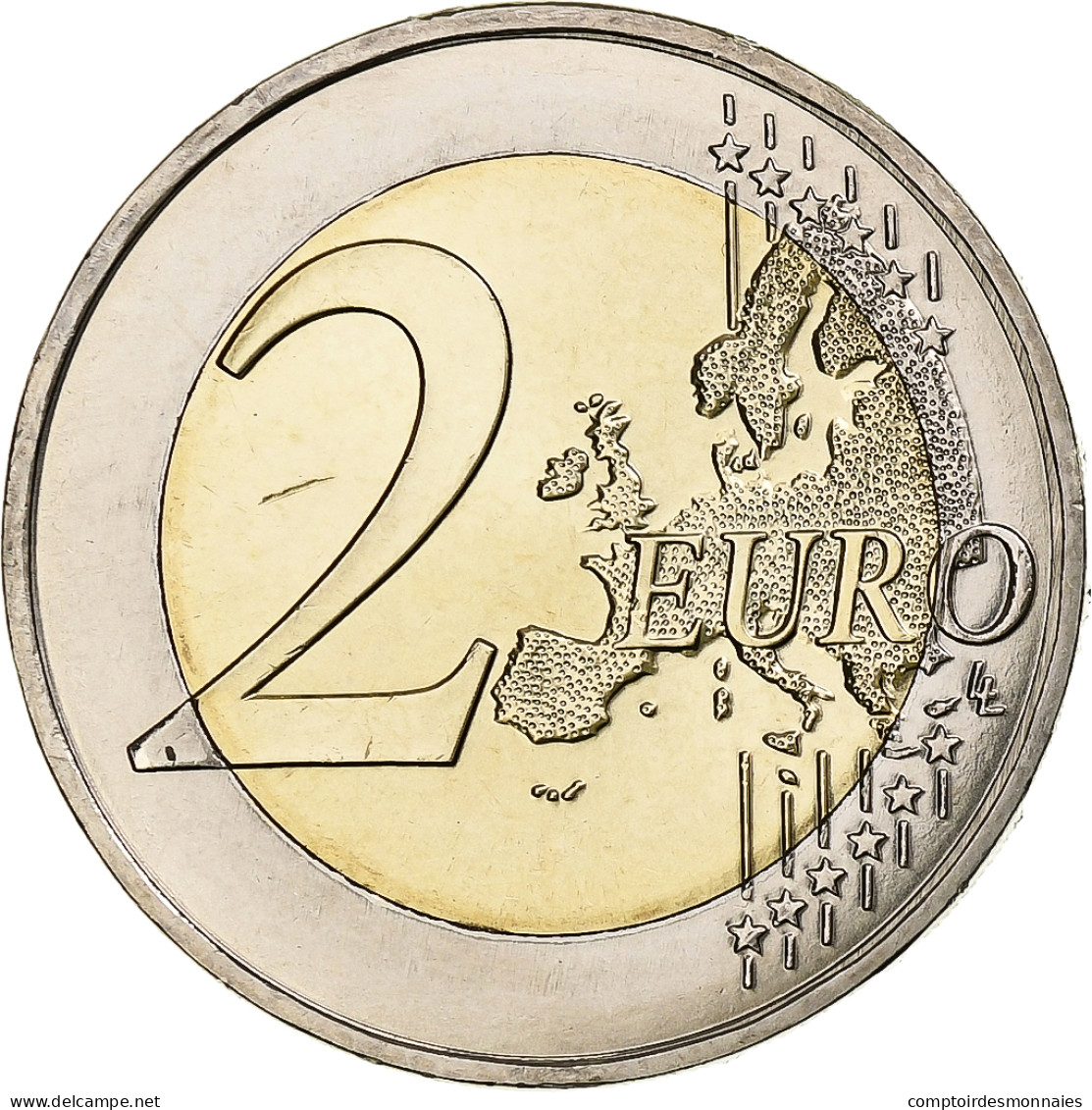 Malte, 2 Euro, Solidarité Et Paix, 2017, SPL+, Bimétallique, KM:New - Malte